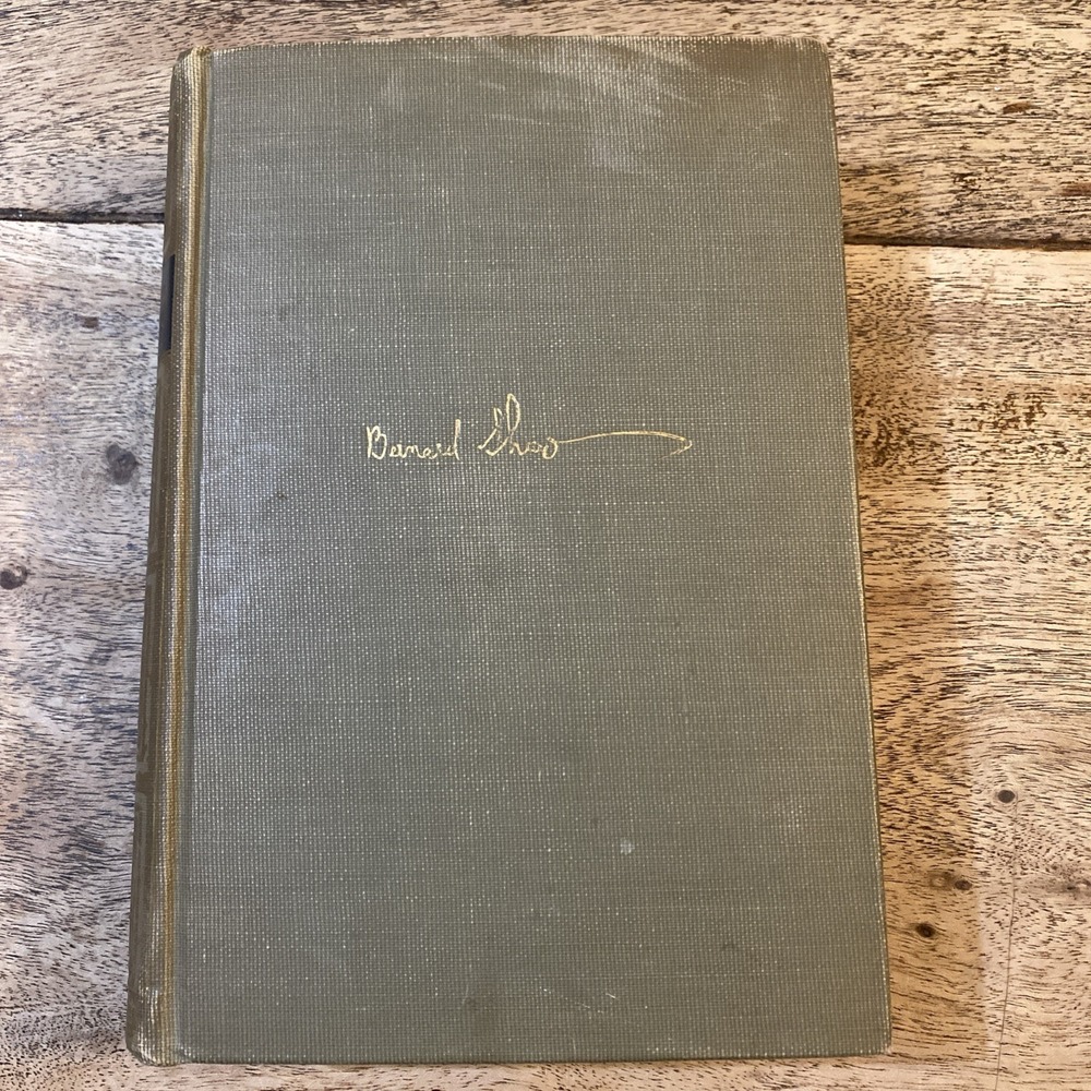 Bernard Shaw Complete Plays with Prefaces Volume 6 only-1935 vintage hardcover